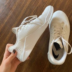 White Nike metcons